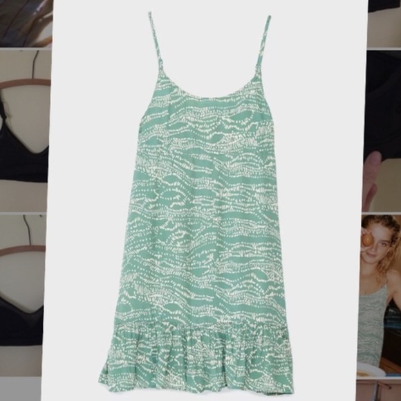 UO Beach Ruffle Mini Dress - Picture 3 of 4